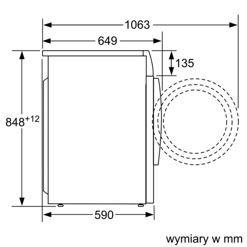 Прально-сушильна машина автоматична Bosch WVG30460PL