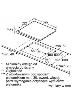 Варильна поверхня індукційна Bosch PIE651ВВ1E