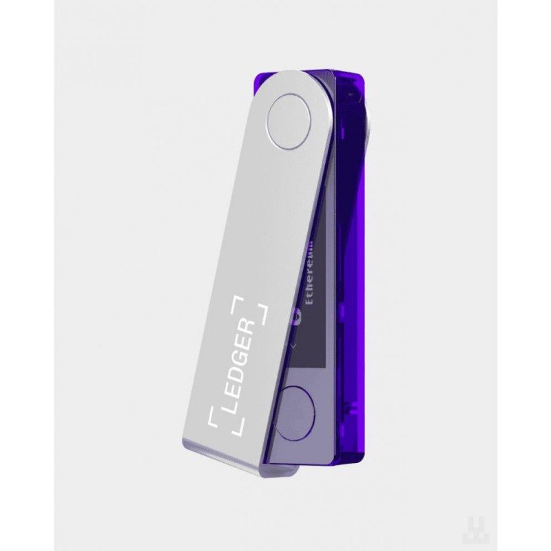 Апаратний криптогаманець Ledger Nano X Cosmic Purple