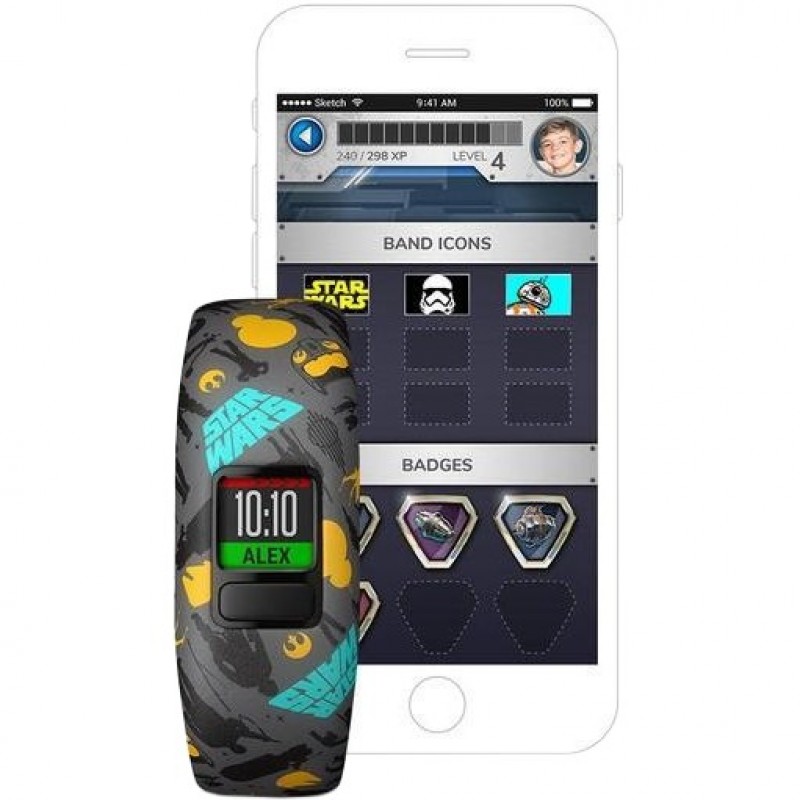 Фітнес-браслет Garmin Vivofit 2 Junior Star Wars Resistance (010-01909-11)