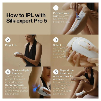 Фотоепілятор Braun Silk-expert Pro 5 IPL PL5157