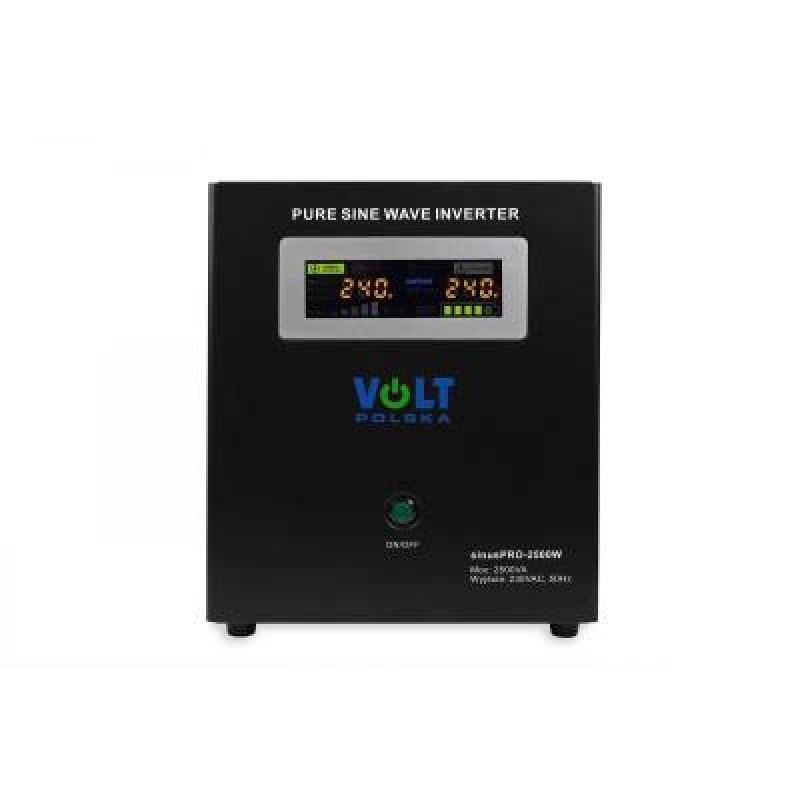 Гібридний ДБЖ/інвертор Volt Polska SINUS PRO 2500 W 24/230V 1800/2500W