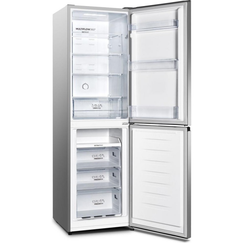 Холодильник із морозильною камерою Gorenje NRK4181CS4