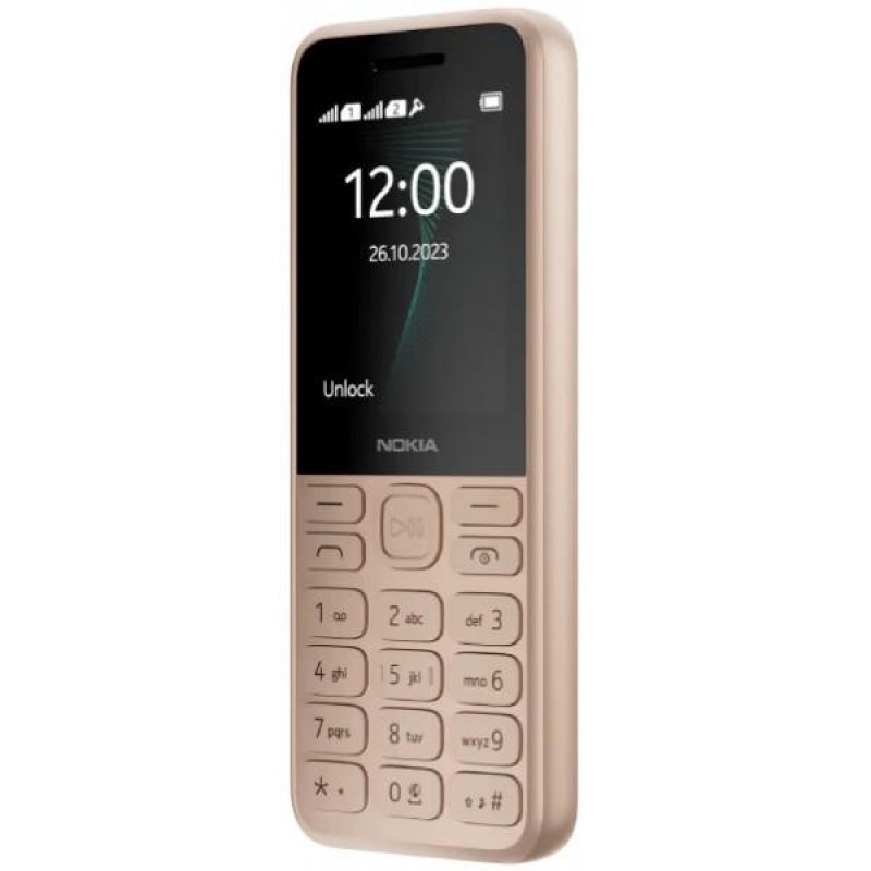 Мобільний телефон Nokia 130 Dual Sim 2023 Light Gold