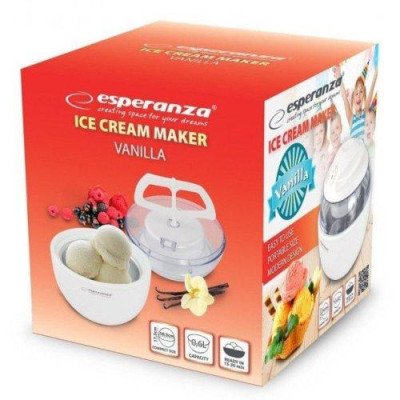 Морожениця напівавтоматична Esperanza EKI001 Vanilla white
