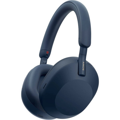 Навушники з мікрофоном Sony WH-1000XM5 Midnight Blue (WH1000XM5L.CE7)