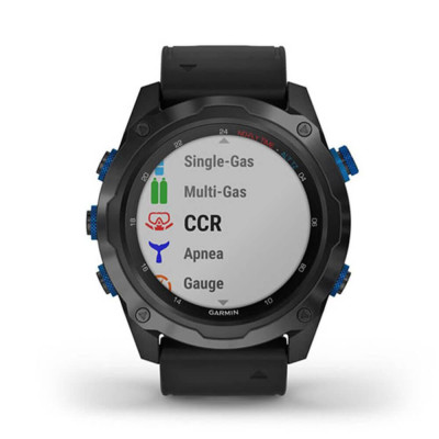 Смарт-годинник Garmin Descent Mk2i Titanium Carbon Gray DLC with Black Band (010-02132-01/11)