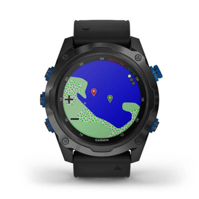 Смарт-годинник Garmin Descent Mk2i Titanium Carbon Gray DLC with Black Band (010-02132-01/11)