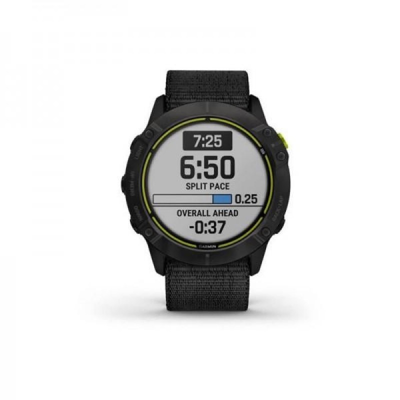 Смарт-годинник Garmin Enduro Carbon Gray Titanium with Black UltraFit Nylon Strap (010-02408-01/11)