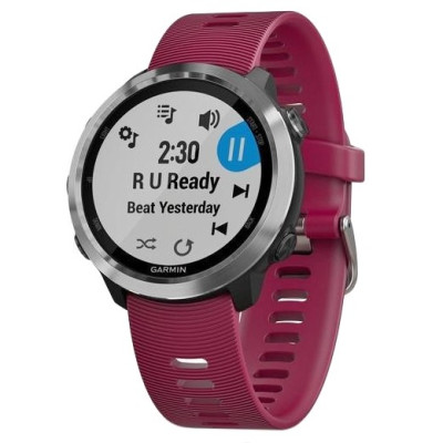Смарт-годинник Garmin Forerunner 645 Music With Cerise Colored Band (010-01863-31/21)