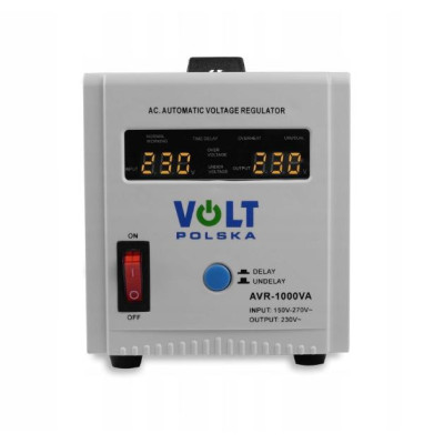 Стабілізатор напруги Volt Polska AVR 1000 VA (5AVR1000SE)