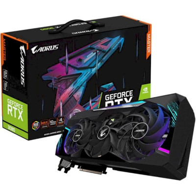 Відеокарта GIGABYTE AORUS GeForce RTX 3080 MASTER 10G rev. 2.0 (GV-N3080AORUS M-10GD rev. 2.0)
