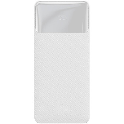 Зовнішній акумулятор (павербанк) Baseus Bipow 20000mAh 20W White (PPBD050302)
