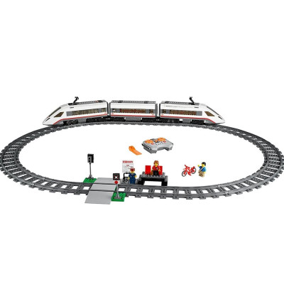 Блоковий конструктор LEGO City Швидкісний пасажирський поїзд (60051)