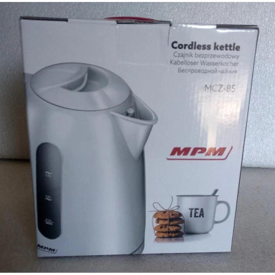 Електрочайник MPM Product MCZ-85 Black Електрочайник MPM Product MCZ-85 Black