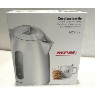 Електрочайник MPM Product MCZ-85 Black Електрочайник MPM Product MCZ-85 Black