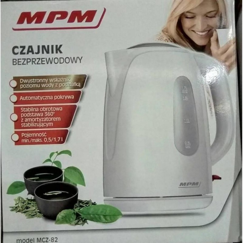 Пательня електричначайник MPM Product MCZ-85 white