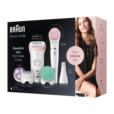 Епілятор Braun Silk-epil 9 SkinSpa SensoSmart SES 9/995 BS