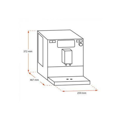 Автоматична кавоварка Melitta Caffeo Barista TS Smart stainless steel F86/0-100