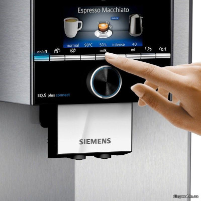 Автоматична кава машина Siemens EQ.9 Plus Connect S500 TI9553X9RW