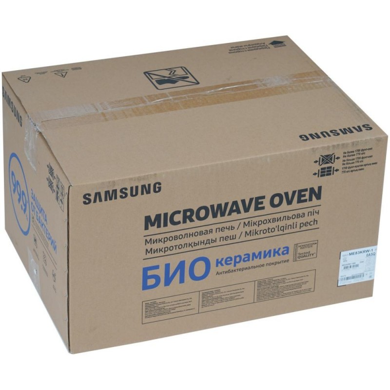 Мікрохвильовка Samsung ME83KRW-1/BW