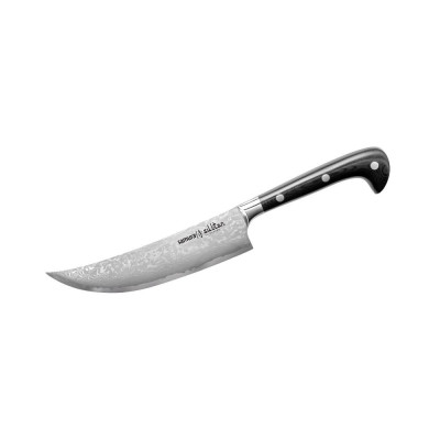Ніж кухонний ПЧАК, 159 ММ, SAMURA "SULTAN" (SU-0086DB) black
