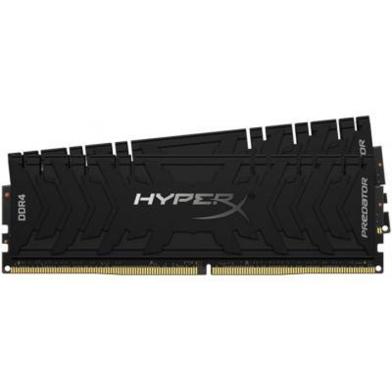 Пам'ять HyperX 16 GB (2x8GB) DDR4 4800 MHz Predator (HX448C19PB3K2/16)