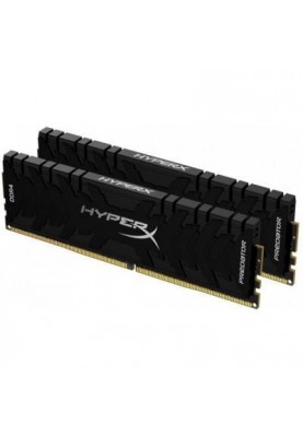 Пам'ять HyperX 16 GB (2x8GB) DDR4 4800 MHz Predator (HX448C19PB3K2/16)