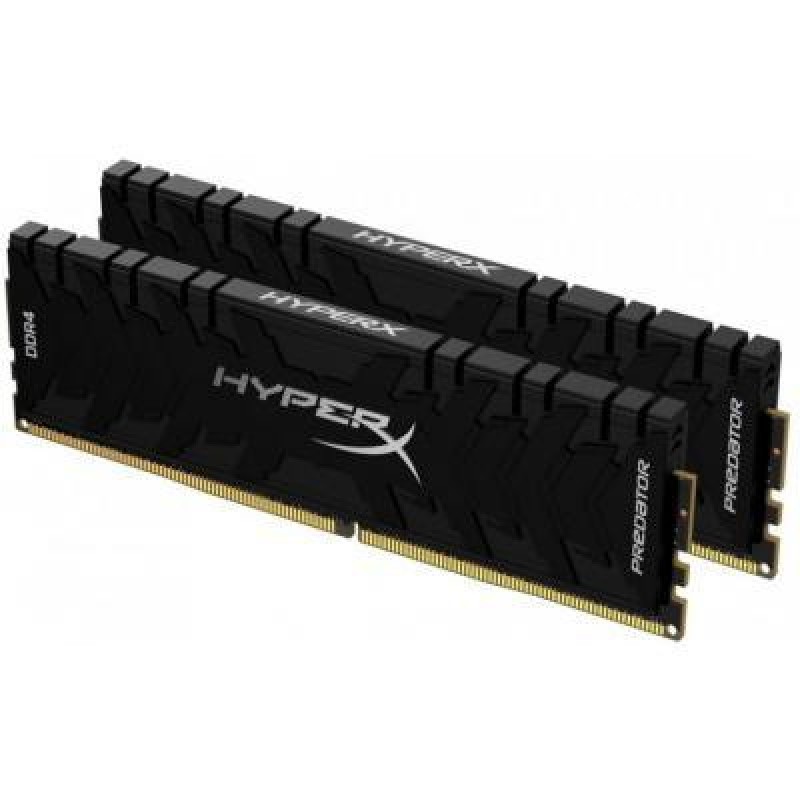 Пам'ять HyperX 16 GB (2x8GB) DDR4 4800 MHz Predator (HX448C19PB3K2/16)