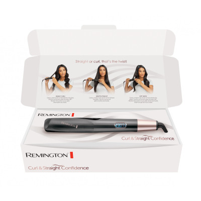 Стайлер (праска/плойка для волосся) Remington Curl & Straight Confidence S6606