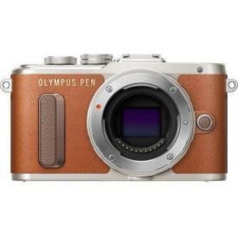 Бездзеркальний фотоапарат Olympus E-PL8 Body brown/silver