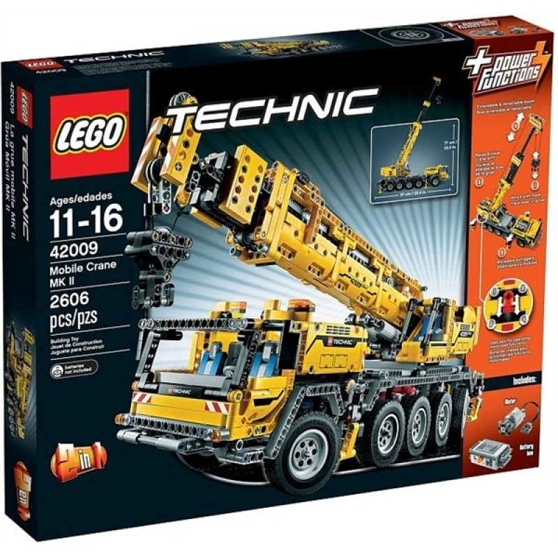 Блоковий конструктор LEGO Technic Пересувний кран (42009)