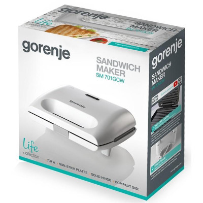 Бутербродниця Gorenje SM701GCW Бутербродниця Gorenje SM701GCW