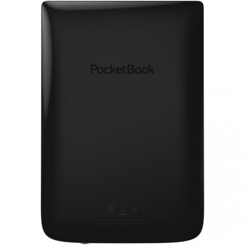 Пательня електричнанна книга з підсвічуванням PocketBook 616 Basic Lux 2 Obsidian Black PB616-H-CIS