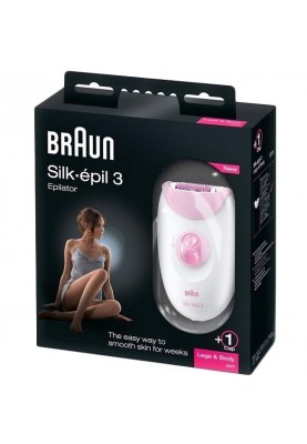 Епілятор Braun Silk-epil 3 SE 3370