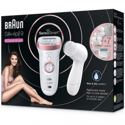 Епілятор Braun Silk-epil 9 SensoSmart SES 9/880