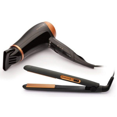 Фен + Праска для волосся Remington Haircare Giftpack D3012GP