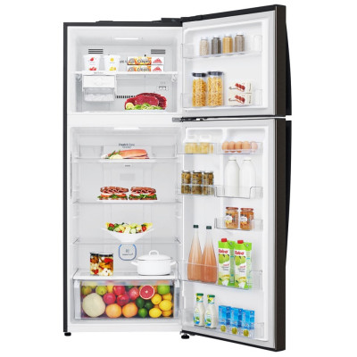 Холодильник із морозильною камерою LG GC-H502HBHZ