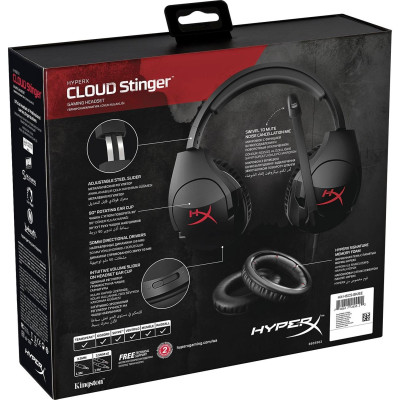 Комп'ютерна гарнітура HyperX Cloud Stinger (HX-HSCS-BK)