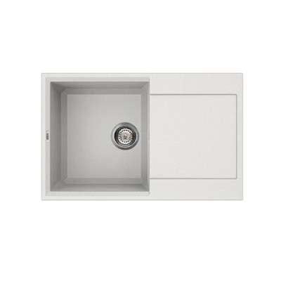 Кухонна мийка Elleci Easy 300 bianco 68