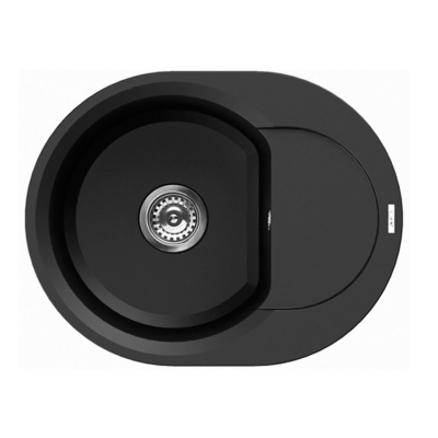 Кухонна мийка Elleci Round nero 40