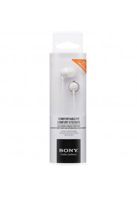 Навушники без мікрофона Sony MDR-EX15LP White