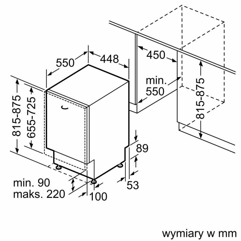 Посудомийна машина Siemens SR63HX64KE