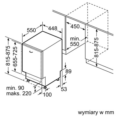 Посудомийна машина Siemens SR63XX20ME