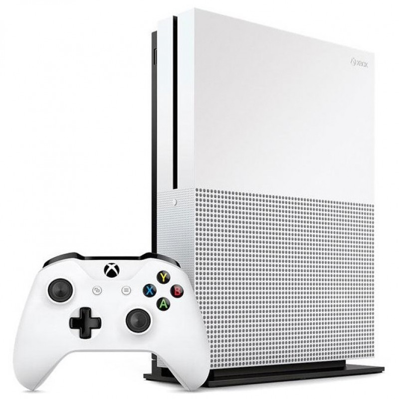 Стаціонарна ігрова приставка Microsoft Xbox One S 1Tb White All-Digital Edition (JP-00024)