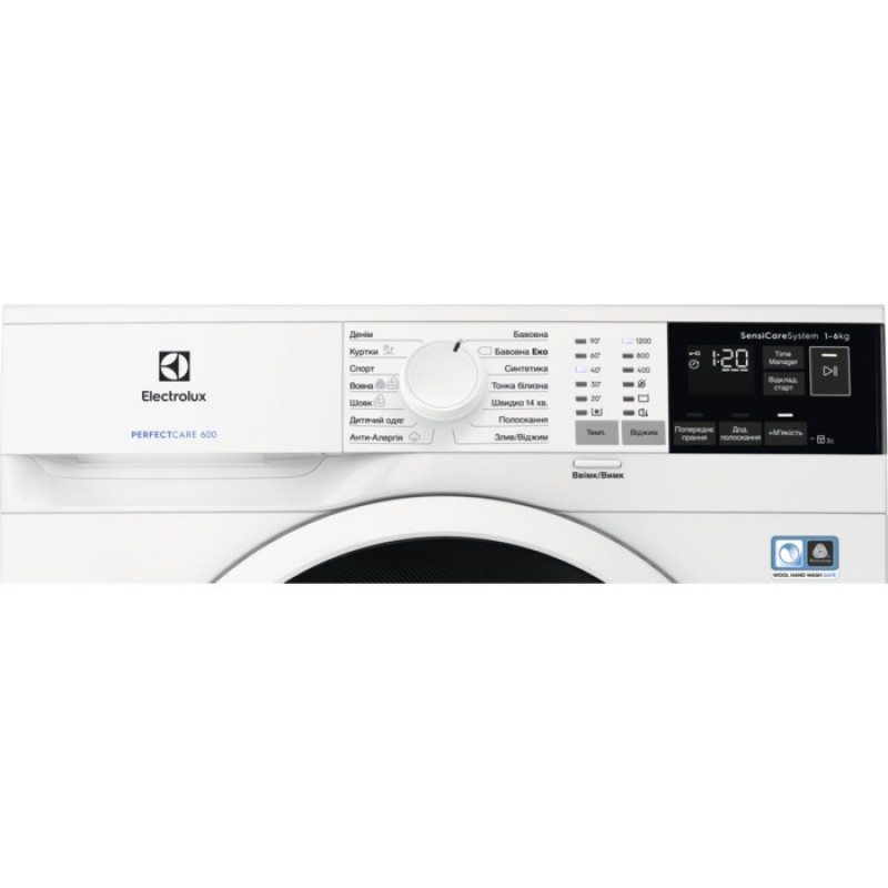 Пральна машина автоматична Electrolux EW6S426WU