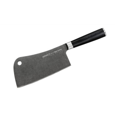 Сокира кухонна для м'яса 180 мм, Samura "MO-V Stonewash" (SM-0040B)
