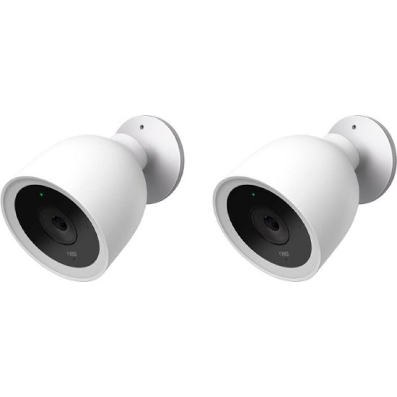 Цифрова відеокамера Nest Cam IQ Outdoor Security Camera 2 Pack White (NC4200US)