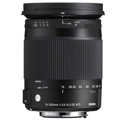 Універсальний об'єктив Sigma AF 18-300mm f/3,5-6,3 DC Macro OS HSM (for Sigma)