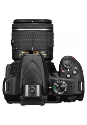 Дзеркальний фотоапарат Nikon D3400 kit (18-55+70-300)